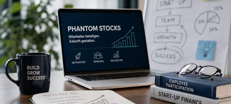 Phantom Stocks – die schnelle und unkomplizierte Mitarbeiterbeteiligungslösung für Start-ups